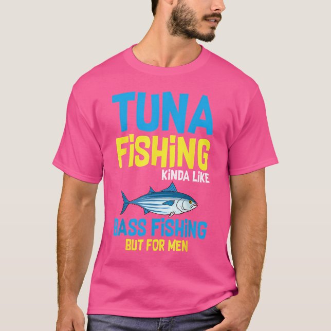 T-shirt Bateau de pêche au thon assaisonnant le bâton de c (Devant)