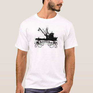 T-shirt "Bateau de pêche professionnelle " de l'Alaska