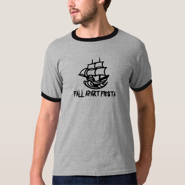 T-shirt Bateau de pirate (Devant)