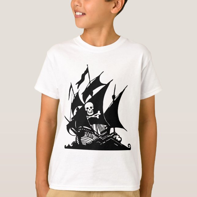 T-shirt Bateau de pirate (Devant)