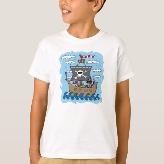 T-shirt Bateau de pirate
