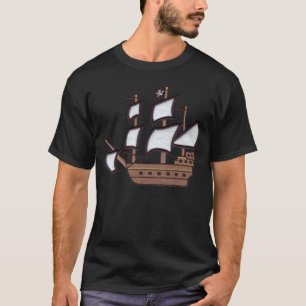 T-shirt Bateau de pirate