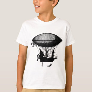 T-shirt Bateau de pirate Steampunk