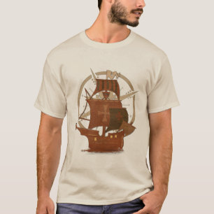 T-shirt Bateau de pirates