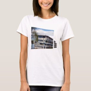 T-shirt Bateau de rivière en art pop out, 