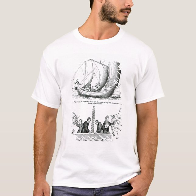 T-shirt Bateau de Saxon (Devant)