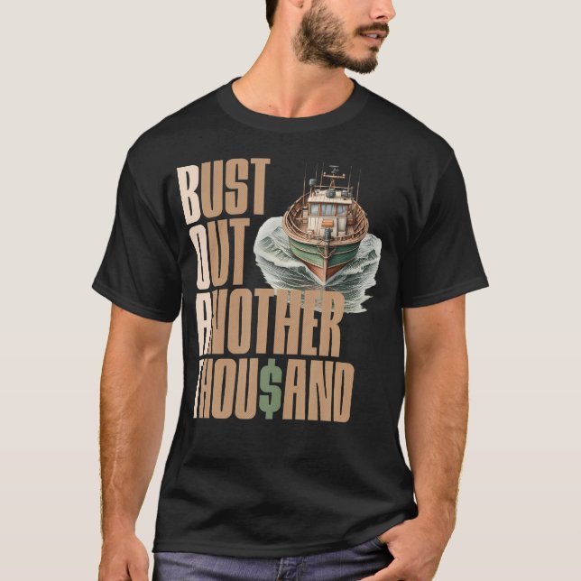 T-shirt Bateau Drôle Casse Encore Un Millier Définition De (Devant)