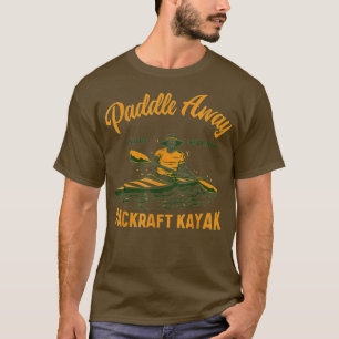 T-shirt Bateau-embarcation-Kayak Paddle-Kayak Packra