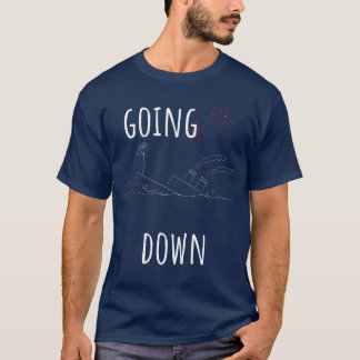 T-shirt Bateau en train de couler (Descendre)