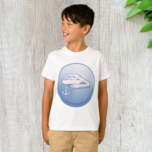 T-shirt Bateau Et Ancre