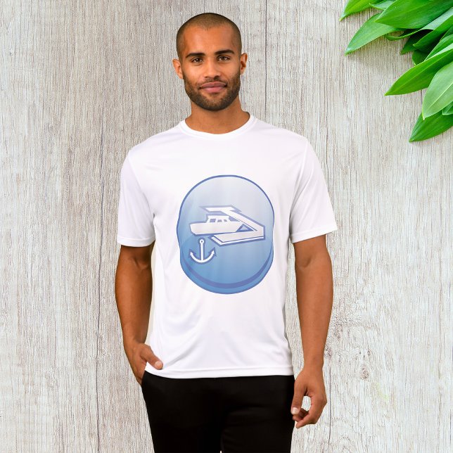 T-shirt Bateau et Ancre Marine nautique (Créateur téléchargé)
