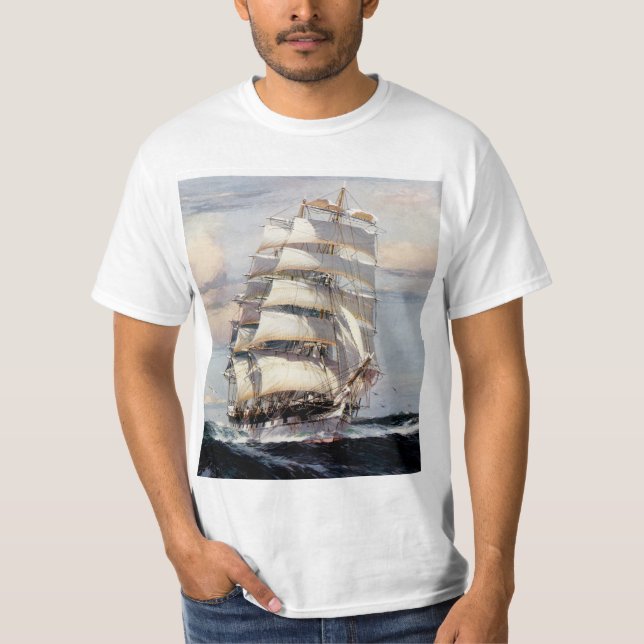 T-shirt Bateau grand Thessalus (Devant)