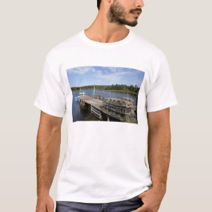 T-shirt Bateau homardier, Mushaboom, Nouvelle-Écosse, Cana