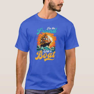 T-shirt Bateau Imhe Ami Avec Un Bateau Amis