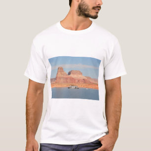 T-shirt Bateau-maison de Powell de lac