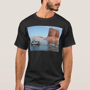 T-shirt Bateau-maison, lac Powell, Etats-Unis