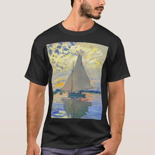T-shirt Bateau Monet au Petit-Gennevilliers (Devant)