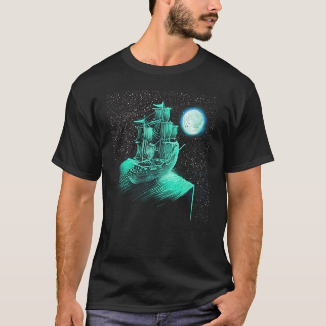 T-shirt Bateau Mystic Pirate (Devant)
