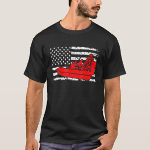 T-shirt Bateau Patriotique vintage Bateau à Vie
