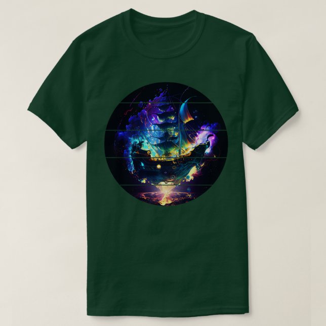T-shirt Bateau pirate (Design devant)
