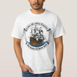 T-shirt Bateau pirate