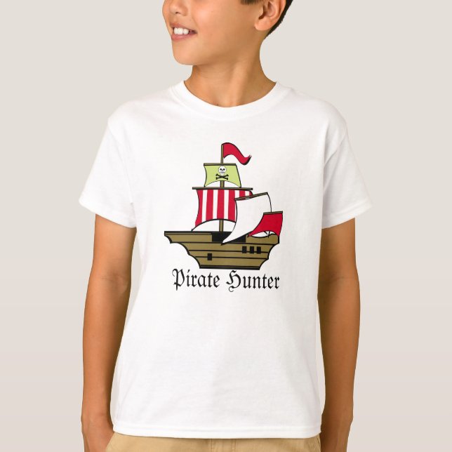 T-shirt Bateau pirate (Devant)