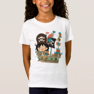T-Shirt Bateau pirate et pirate