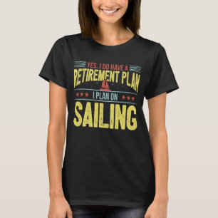 T-shirt Bateau Retraite Retraite Retraite Retraite Vieux-H