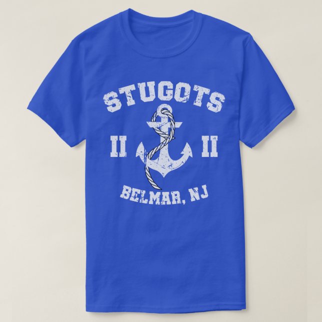 T-shirt Bateau Stugots Belmar New Jersey (Design devant)