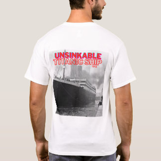 T-shirt Bateau Titanic insubmersible