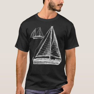 T-shirt Bateau Vieux Océan Lover