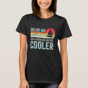 T-shirt Bateau vintage Capitaine Père Grand-pa Sailing Da