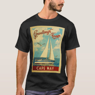 T-shirt Bateau Vintage voyage du Cap Mai