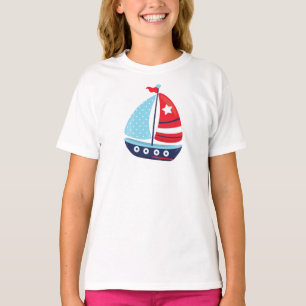 T-shirt Bateau, Voile, Voile, Voile, Bateau, Bateau, Batea