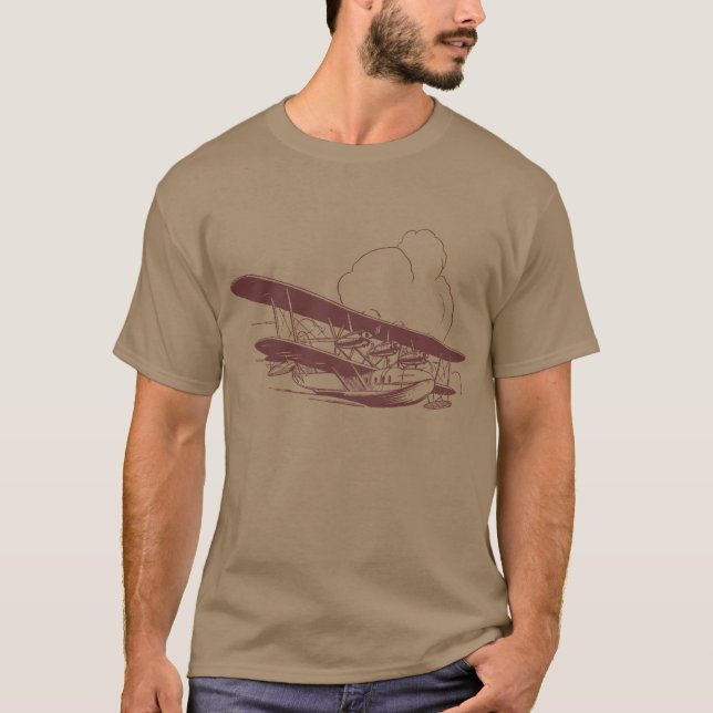 T-shirt Bateau volant vintage (Devant)