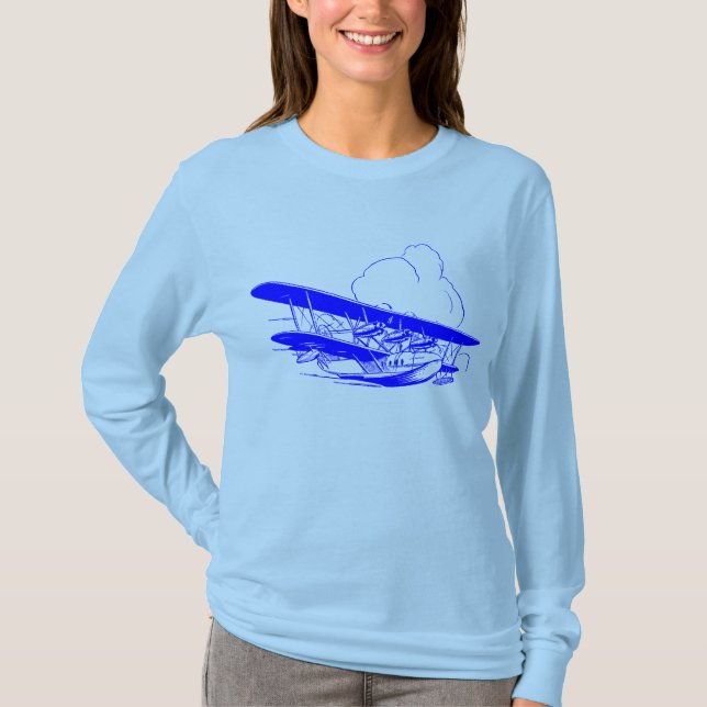 T-shirt Bateau volant vintage (Devant)