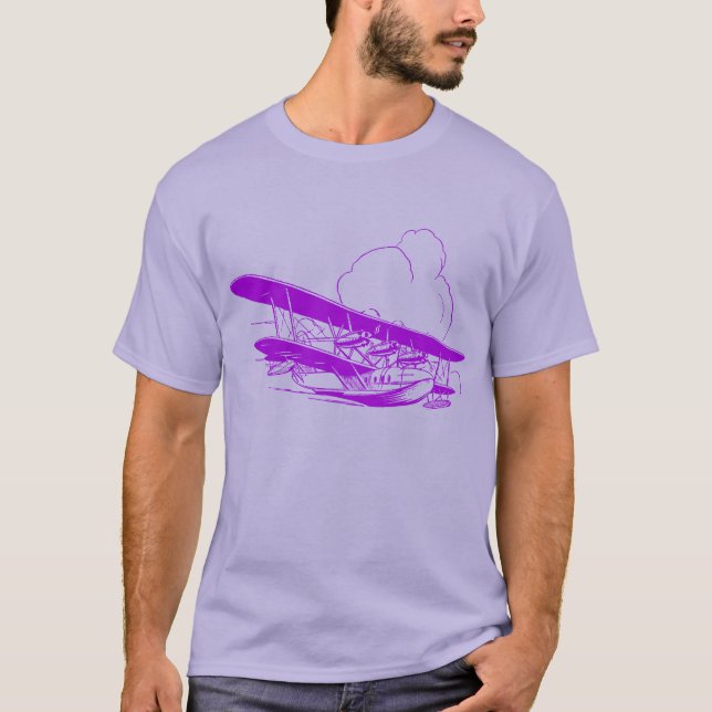 T-shirt Bateau Volant Vintage (Devant)