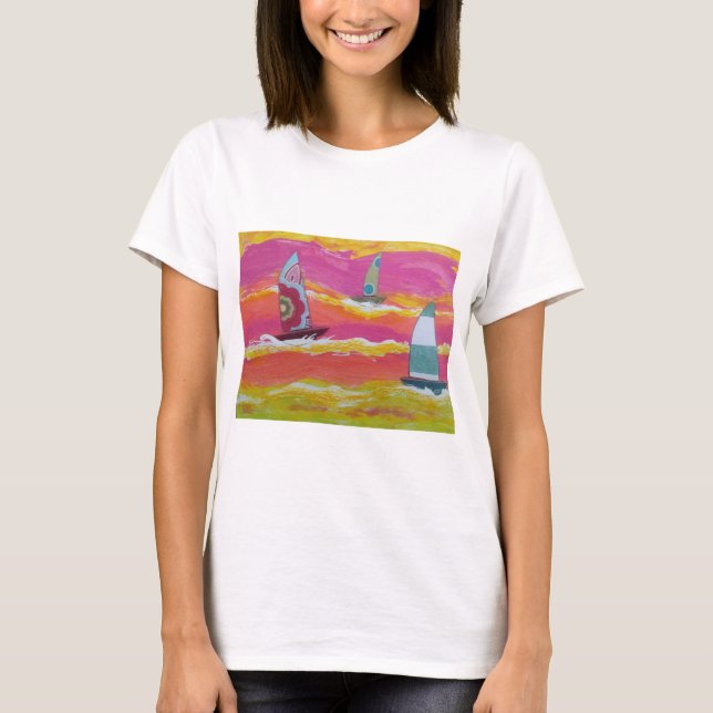 T-shirt Bateaux (Devant)