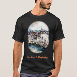 T-shirt Bateaux dans le port de Honfleur