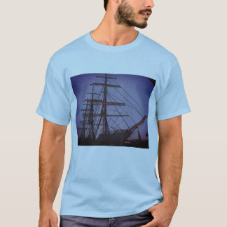 T-shirt Bateaux dans le port maritime