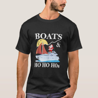 T-shirt Bateaux Ho Ho Hos Noël Pyjama Drôle Humour Noël