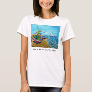 T-shirt Bateaux sur la plage