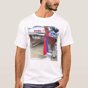 T-shirt Bateaux sur les îles de phi de phi de la plage  ,