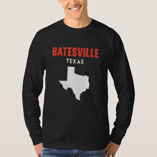 T-shirt Batesville Texas USA State America Travel Texas (Devant)