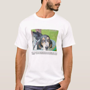 T-shirt Bath de chien de basset-hound