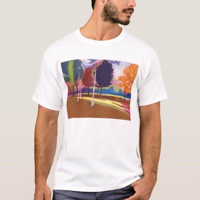 T-shirt Bath de parc de Victoria (Devant)