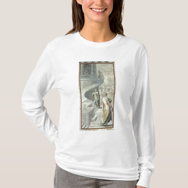 T-shirt Bathsheba rendant visite à David, c.1553 (Devant)