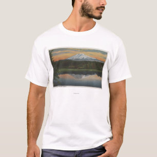 T-shirt Bâti Adams, Washington - vue de montagne