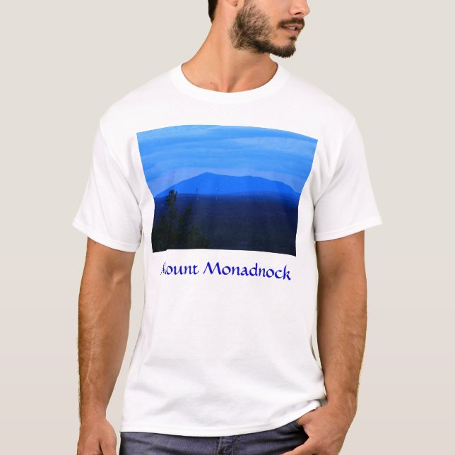T-shirt Bâti Monadnock au crépuscule (Devant)