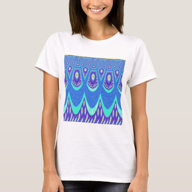 T-shirt Batik bleu (Devant)
